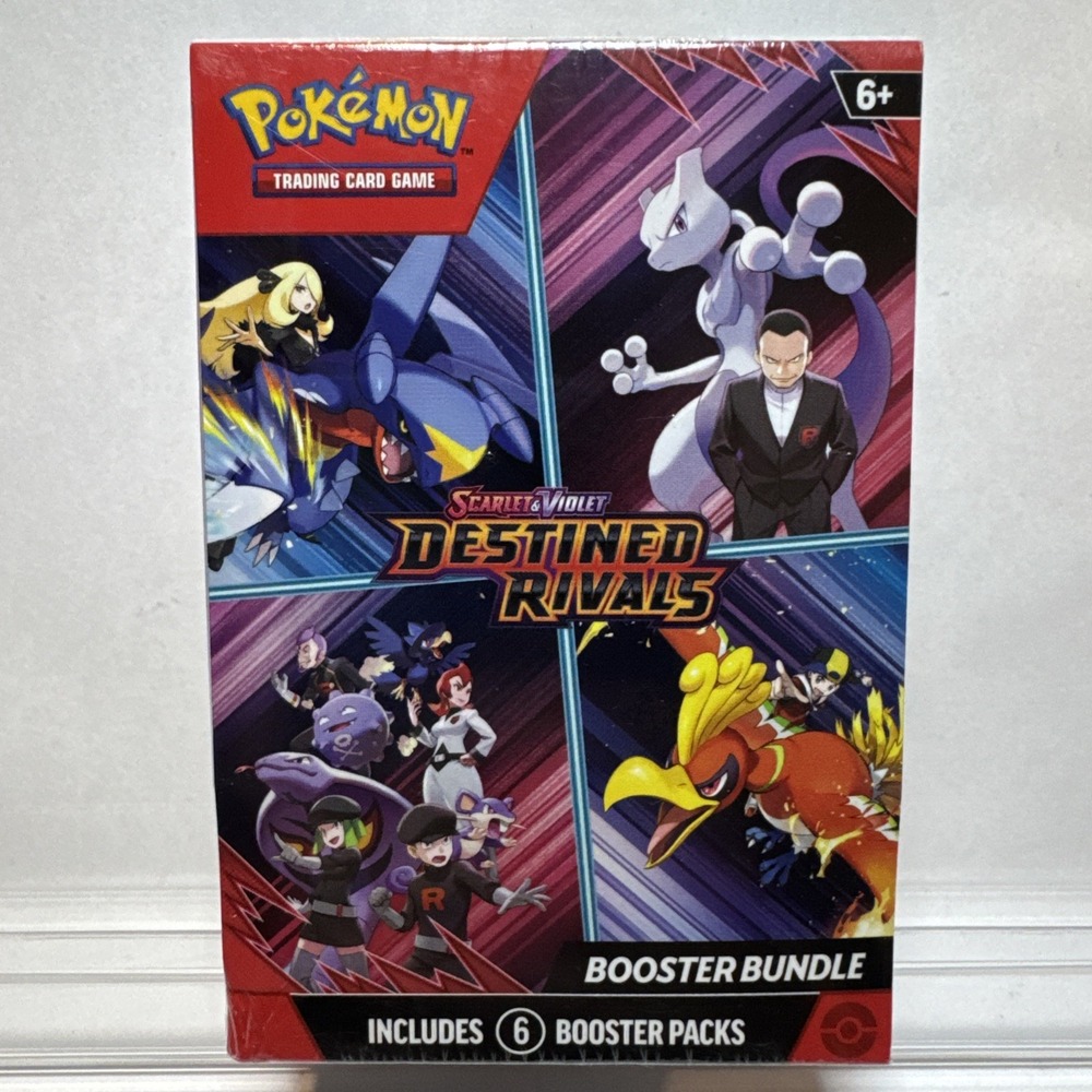 Pokémon TCG Scarlet & Violet Destined Rivals Booster Bundle Box Sealed 2025